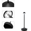 Axya Cupid Triangle Table Lamp - Touch Dimming, Desktop Atmosphere for Cafe
