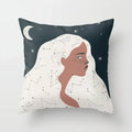 Axyaa Abstract Oil Painting Cushion Covers – Modern Art Home Decor Pillow