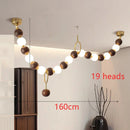 Axyaa Modern LED Pendant Chandeliers for Home Decor and Indoor Lighting
