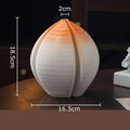 Axyaa Ceramic Vase Plant Pot Floral Vases Room Decor Aesthetic Ornaments