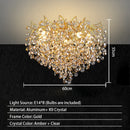 Axyaa Maple Leaf Pendant Light: Modern Minimalist Luxury for Living Room