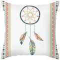 Axyaa Feather Dream Catcher Pillowcase - Nordic Color Sofa Cushion Cover