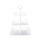 Axyaa 3-Layer Fruit Tray for Party Desserts, Snacks, and Fruits