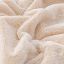Axyaa Imitation Rabbit Fur Plush Blanket - Winter Warmth Throw Blanket