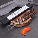 Axyaa Sushi Sashimi Chopsticks - Stainless Steel Kitchen Tools