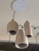 Axyaa Chandelier Bar Table Lamp: Handmade Micro Cement Bedroom Living Room Original Design