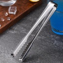 Axyaa Mini Sugar Ice Cube Clip BBQ Tongs - Stainless Steel Kitchen Utensil