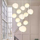 Axyaa Nordic Stair Chandelier Living Room Dining Pendant Ceiling Light