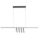 Axyaa Modern Spiral LED Pendant Lights - Creative Dining Chandeliers for Home Decor