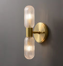 Axyaa Glass Rod LED Wall Light - Modern Bedroom Living Room Interior Lamp