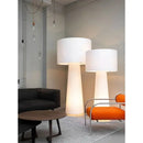 Axyaa Cream Nordic Fabric Floor Lamp for Home Decor and Living Room