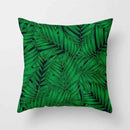 Axyaa Tropical Leaf Cactus Monstera Cushion Cover 45*45cm - Decorative Pillowcase