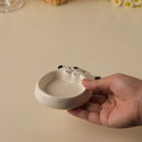 Axyaa Dog Small Plate Set of 4
