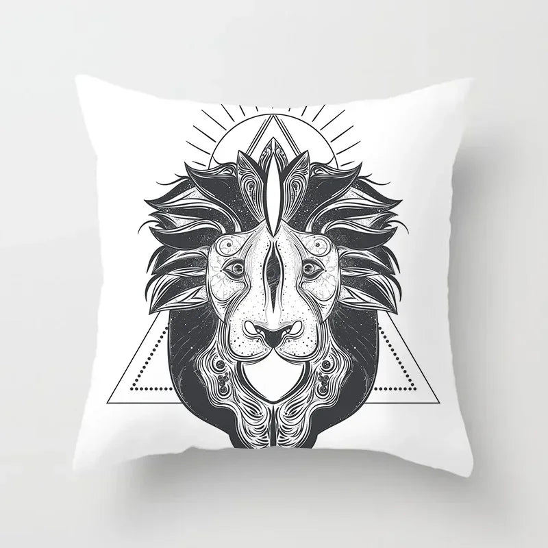 Axyaa Cartoon Animal Design Pillowcase 45*45cm