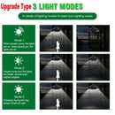 Axyaa Solar Chandelier: Waterproof Double-head Outdoor LED Pendant Light