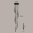 Axyaa LED Pendant Chandelier for Modern Home Decor and Living Room Lighting