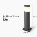 Axyaa Terrazzo Column Head Lamp Outdoor Waterproof Garden E27 Indoor Lights