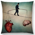 Axyaa Elegant Lady Fantasy Pillow Case for a Free Mind