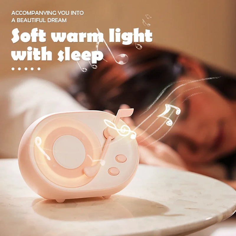 Axyaa Retro Bluetooth Speaker: Portable Night Light & Music Player