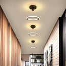 Axyaa Modern Minimalist LED Ceiling Lamp - Nordic Balcony Porch and Corridor Lighting