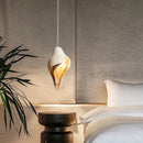 Axyaa European Style Gypsum Conch Pendant Lamp - 2024 New Bedroom Design