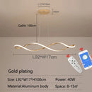 Axyaa Dimmable LED Chandelier in Gold/Chrome Finish for Dining Living Kitchen