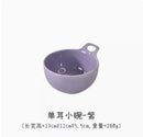 Axyaa Round Ceramic Baking Bowl for Kids and Family Home Cooking