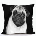 French Bulldog & Pug Dog Pillowcase by Axyaa - Decorative Animal Polyester Cushion Cover