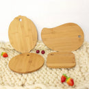 Axyaa Bamboo Fruit Cutting Board: Portable, Mini, Solid Wood Outdoor Friendly