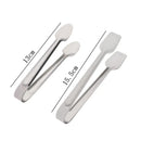 Axyaa Stainless Steel Mini Buffet Tongs for Home Kitchen