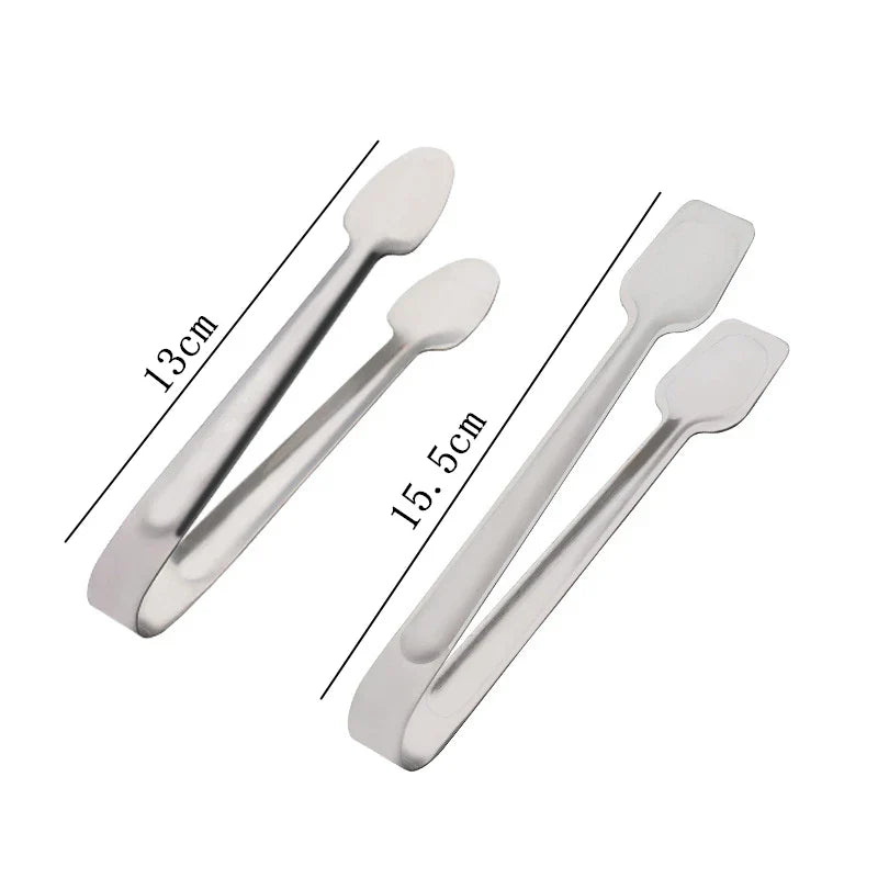 Axyaa Stainless Steel Mini Buffet Tongs for Home Kitchen