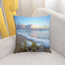 Shell Conch Beach Cushion Cover for Home Decor - Axyaa Brand