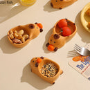 Axyaa Ceramic Animal Seasoning Dish Set