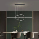 Axyaa LED Pendant Light: Modern Chandelier for Home Dining Living Kitchen Bedroom Decor