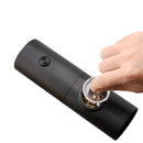 Axyaa Electric Salt Pepper Grinder Adjustable Coarseness Refillable Mill - Battery Powered