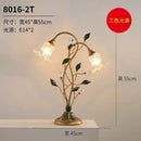 Axyaa Retro Desk Lamp: Energy Efficient LED Flower Decor for Bedroom, Study, Living Room