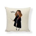 Axyaa Fairy Tale Violin Mermaid Pillowcase in Cartoon Style for Home Decor