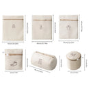 Axyaa Laundry Bag for Dirty Clothes: Thick and Durable Clothes Organizer for Washing Machine and Bathroom