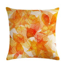 Axyaa Autumn Maple Leaf Sofa Cushion Cover 45*45 Throw Pillow Home Decor