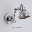 Axyaa Industrial Corridor Wall Light: Retro Rocker Lamp for Loft, Cafe, Shop, Restaurant, Bar.