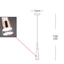 Axyaa Nordic Home Decoration Stair Chandelier Living Room Bedroom Dining Room Pendant Ceiling Light