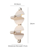 Axyaa Modern Bauhaus LED Indoor Wall Sconce for Stylish Room Decor
