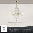 Axyaa Nordic Glass Chandelier: Personalized Design for Living Room, Dining Room & Model Room