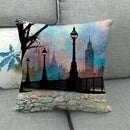 Axyaa England Style Tower Sofa Decorative Cushion Cover - Living Room Throw Pillow