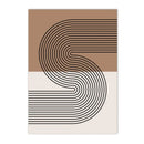 Minimalist Geometry Wall Art Print by Axyaa - Modern Abstract Canvas Painting for Home Decor