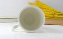 Axyaa White Porcelain Coffee Mug Tea Cup Ceramic Tumbler Thermo Couple Mug