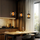 Luxury Modern Glass Pendant Light by Axyaa for Dining Room, Bedroom, or Entryway