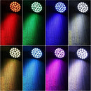 Axyaa 216W RGBW Par Lights - Ultra Bright Stage Lighting for Events and Parties