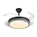 Axyaa LED Fan Lamp: Modern Invisible Chandelier for Living Room, Bedroom & Dining Room