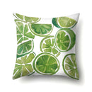 Axyaa Fruits Pattern Cushion Cover 45x45cm for Sofa Bed Living Room